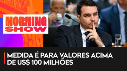 Descargar video: Flávio Bolsonaro pretende regulamentar empréstimos do BNDES