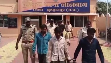 बुरहानपुर: वनकर्मियों पर हमला का मामला, 36 आरोपियों को किया गिरफ्तार