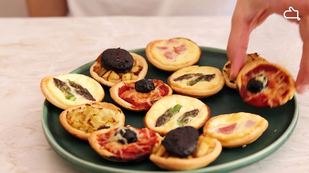 Préparez un délicieux assortiment de mini tartelettes salées, succès garanti !