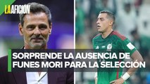 Vucetich resalta carrera de Funes Mori tras no ser convocado por Cocca
