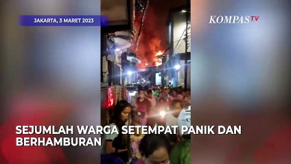 Detik-detik Pertamina Plumpang Terbakar: Warga Panik hingga Api Membumbung Tinggi!