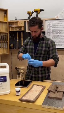 The final glue up, finally - Wall sconce - Woodworking Skills #woodworking #asmr