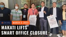 Makati City lifts closure order vs Smart after compromise deal