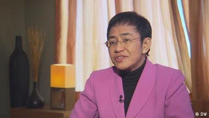 DW speaks with Nobel laureate Maria Ressa