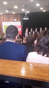 Keir Starmer inspired by ‘incredible history’ of St. Columb’s and ‘great historic figure’ of John Hume