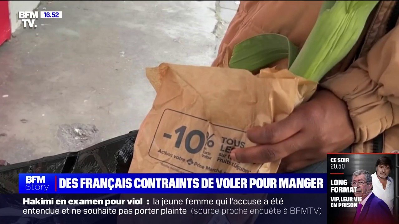 Des Français désormais contraints de voler pour manger