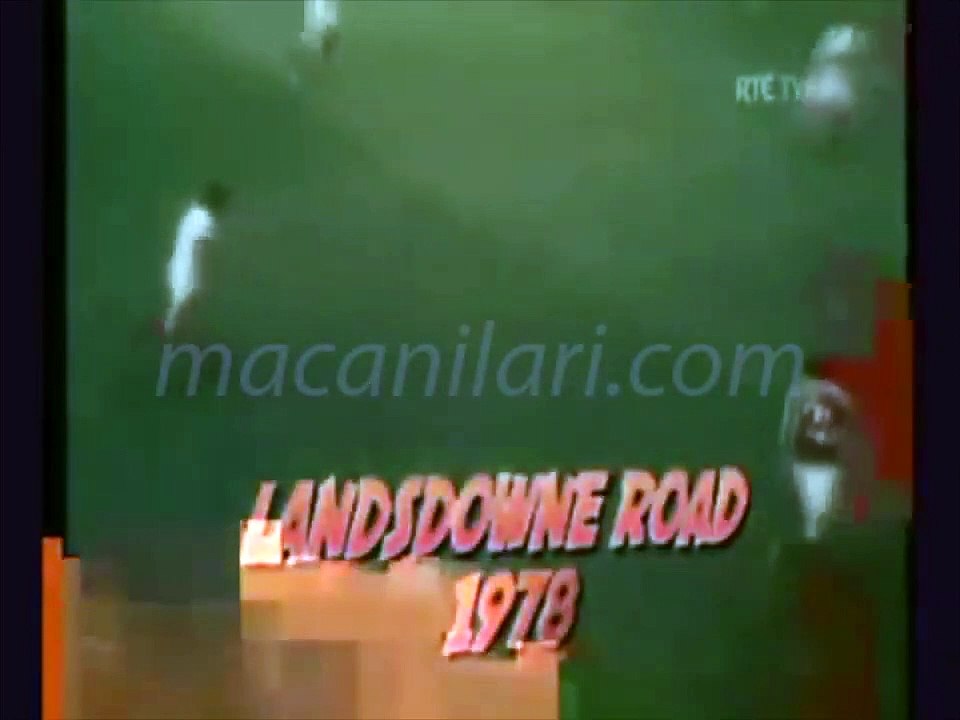 Republic of Ireland 4-2 Turkey 05.04.1978 - National Teams Friendly Match (Only Ireland's Goals)