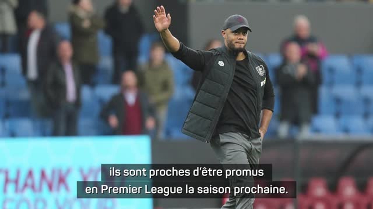 Man City - Guardiola : "Kompany deviendra un jour l'entraîneur de City"