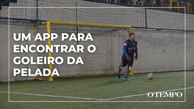 Defesa desfalcada? Aplicativo ajuda a encontrar goleiros para jogarem em peladas