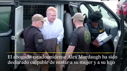 Condenan a Murdaugh a cadena perpeatua por el asesinato de su mujer y su hijo
