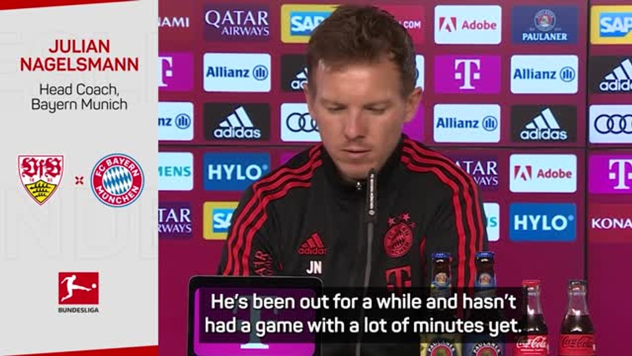 Nagelsmann urges Mane to fight for his place in Bayern squad