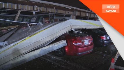Texas, Louisiana terjejas akibat angin kencang