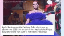 Fashion Week : Léa François, Katrina Patchett et Adeline Blondieau réunies pour le défilé de Christophe Guillarmé