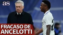 El fracaso de Ancelotti con Vinicius: “Eso le hace peor jugador”