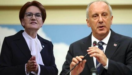6'lı Masa'dan kalkan Akşener'e bir davet de Muharrem İnce'den: Ben razıyım, başbakan olsun