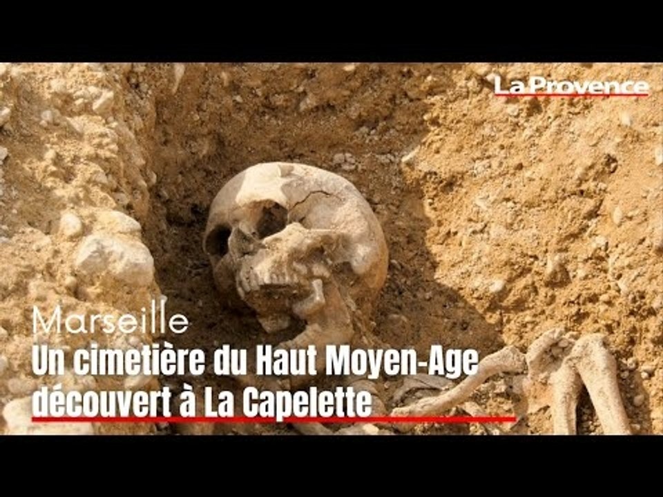Un cimetière du Haut Moyen-Age découvert à La Capelette