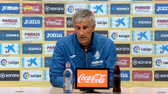 Setién: Estamos en un punto en el que podemos resurgir de verdad