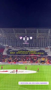 Göztepe-Boluspor maçında hükûmet istifa sloganı