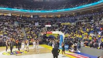 Fenerbahçe-Bologna basket maçında 