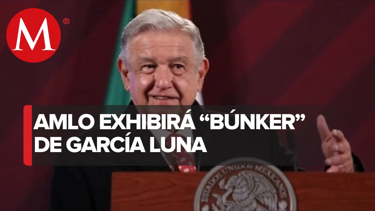 AMLO informa que hará una Mañanera en "el búnker" de Genaro García Luna