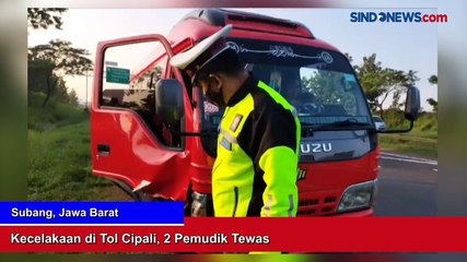 Kecelakaan di Tol Cipali, 2 Pemudik Tewas