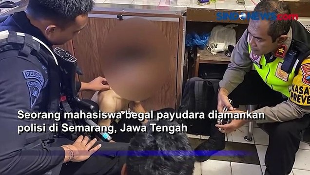 Seorang Mahasiswa Pelaku Begal Payudara di Semarang Ditangkap Polisi
