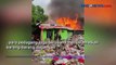 Puluhan Lapak di Pasar Ciputat Tangsel Terbakar, Pedagang Panik Selamatkan Barang