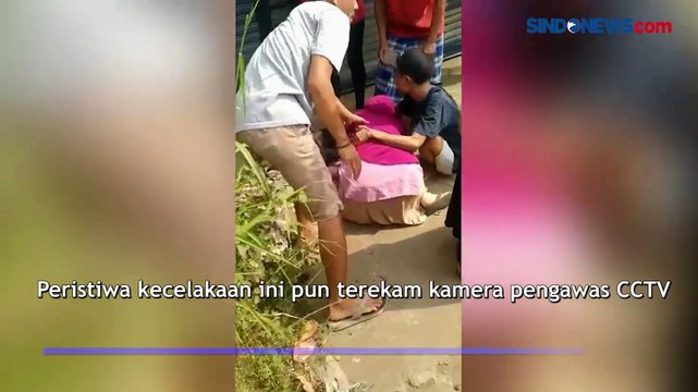 Terekam CCTV Bocah Tewas Terlindas Truk di Tangerang Banten