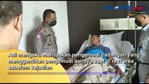 Diperiksa di Rumah Sakit, Sopir Bus Laka Maut di Tol Jombang Mengaku Mengantuk