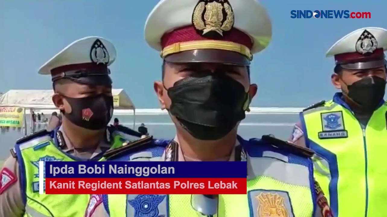 Gelombang dan Pasang Laut di Pantai Bagedur Malimping Membuat Panik Wisatawan