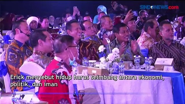 Milad ke-22 ESQ, Ini Paparan Bijak Menteri BUMN Erick Thohir