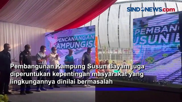 Wagub DKI Ungkap Kampung Susun Bayam Bakal Dihuni Masyarakat Terdampak Normalisasi