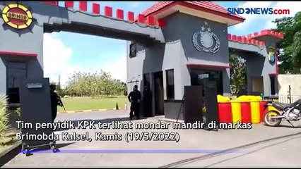 Penyidik KPK di Markas Brimobda Kalsel, Ada Apa?