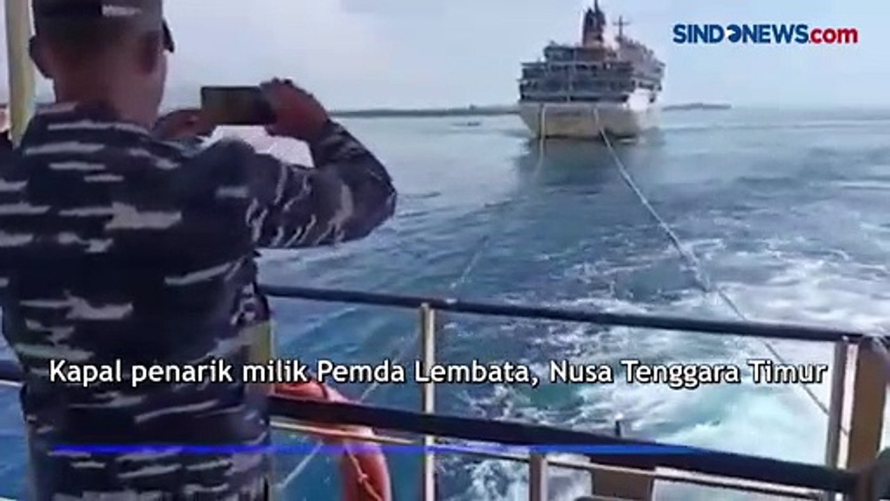 3 Hari Kandas di Selat Meko, KM Sirimau Berhasil Dievakuasi Diiringi Teriakan Histeris Penumpang