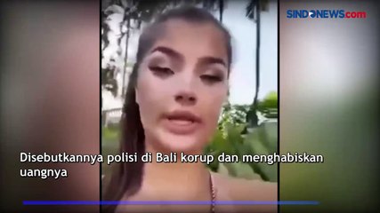 Viral, Miss Global Estonia Sebut Polisi Korup Gegara Ditilang di Bali