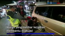 Pengemudi Ngantuk, Dua Minibus Kecelakaan di Tangerang Selatan