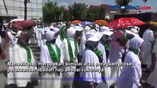 Jelang Keberangkatan, Ratusan Calon Jamaah Haji Ikuti Manasik Haji di Bojonegoro