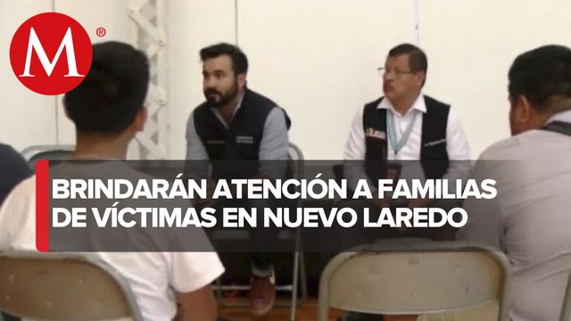 Personal de Segob se reúne con familias de jóvenes asesinados en Nuevo Laredo, Tamaulipas