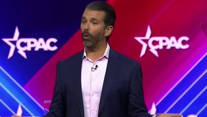 Donald Trump Jr insults senator John Fetterman’s condition in CPAC rant