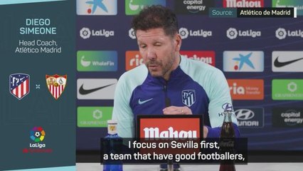 Simeone singing Sampaoli's praises ahead of Sevilla showdown