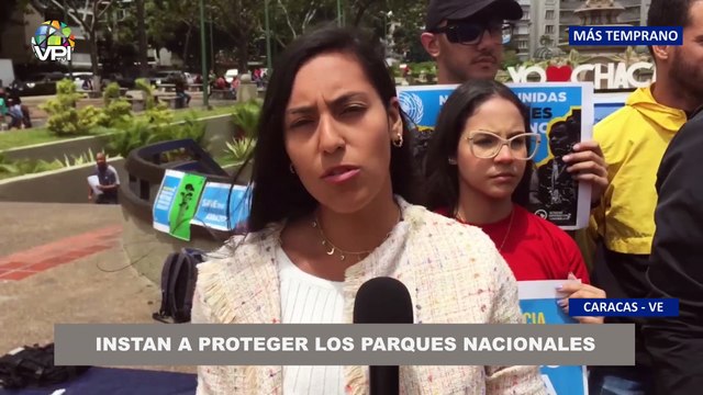 Jóvenes en Caracas instan a proteger los Parques Nacionales - 03Mar
