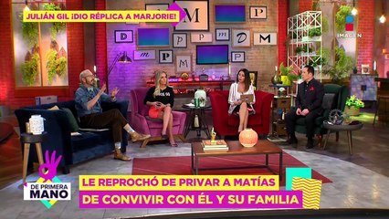 ¡Julián Gil reprocha a Marjorie privarlo de ver a su hijo!