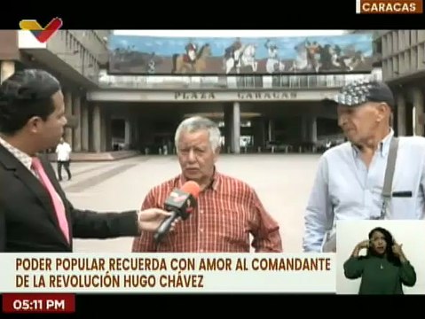 Entre anécdotas y vivencias el pueblo caraqueño recuerda con amor al Comandante Chávez