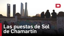 El famoso fenómeno causado por las preciosas puestas de Sol en Chamartín