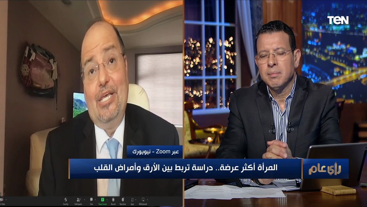 د.عياش: الناس اللى بتنام أقل من 5 ساعات  أو أكثر من 9 ساعات معرضين للإصابة بجلطة قلبية بنسب متساوية