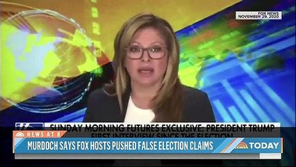 NBC: Rupert Murdoch says Fox News hosts pushed false election claims - FOXFAKE 5