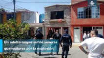 Explota vivienda por acumulación de gas LP en Ecatepec