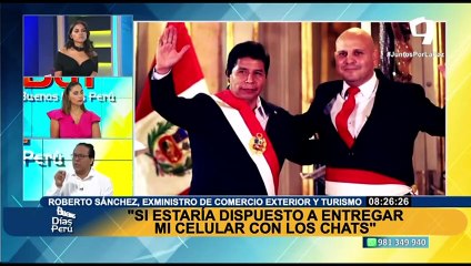 Roberto Sánchez: "Castillo debe dar cuenta de los hechos, pero puede hacerlo en libertad"