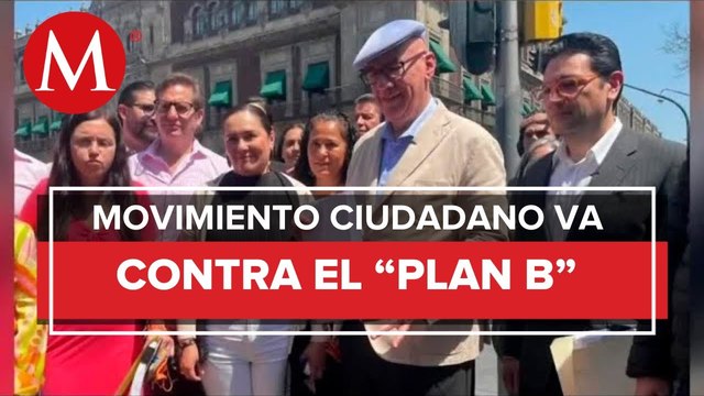 Movimiento Ciudadano presenta acción de inconstitucionalidad por 'Plan B' ante la SCJN
