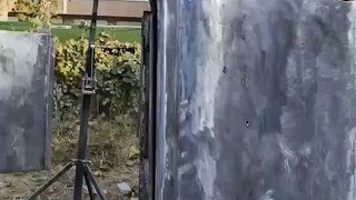 Apply primer coat process and car painting. Part 5